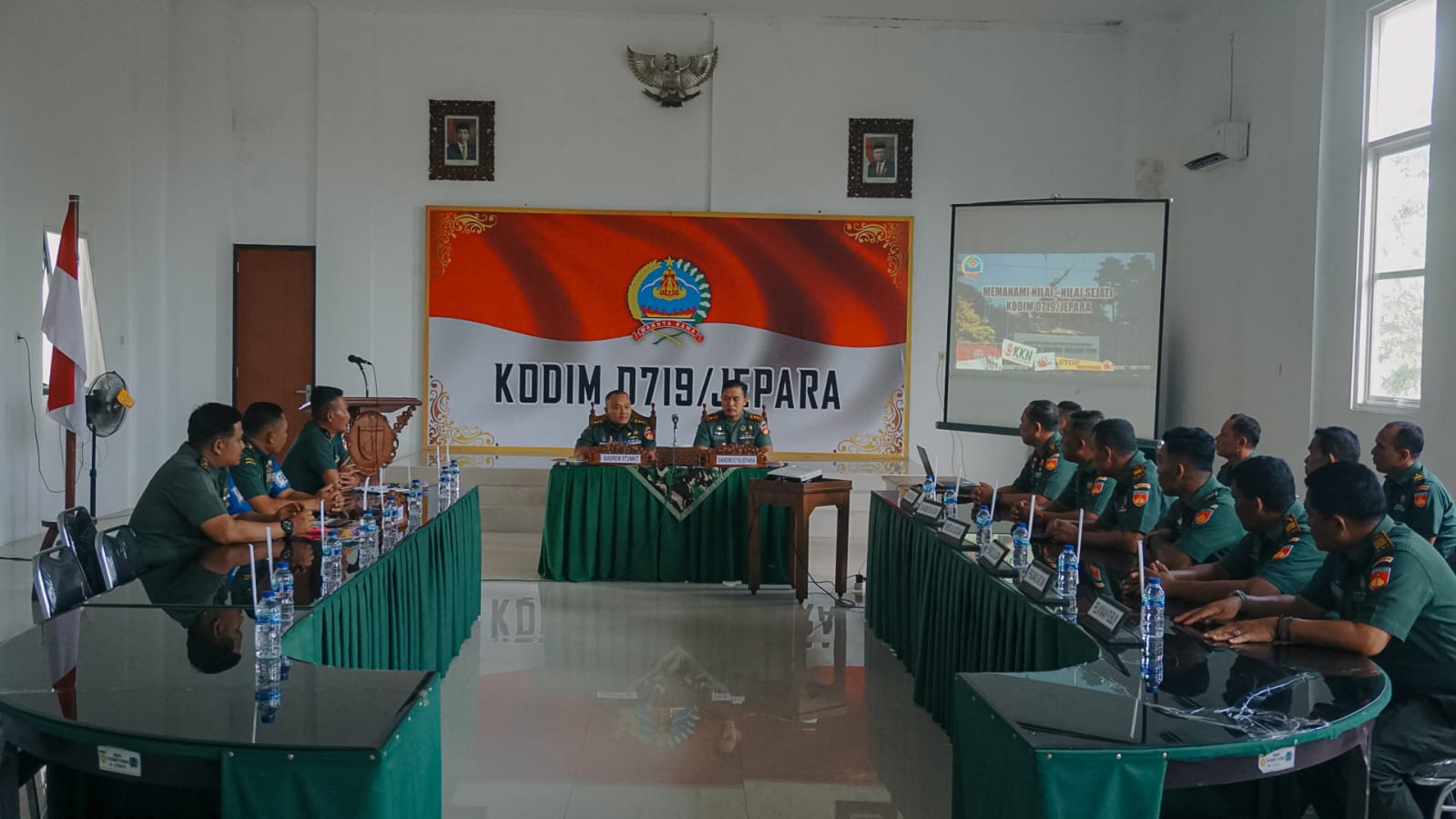 Tim Penilai Lomba Sejati Korem 073/Makutarama Datangi Kodim 0719/Jepara